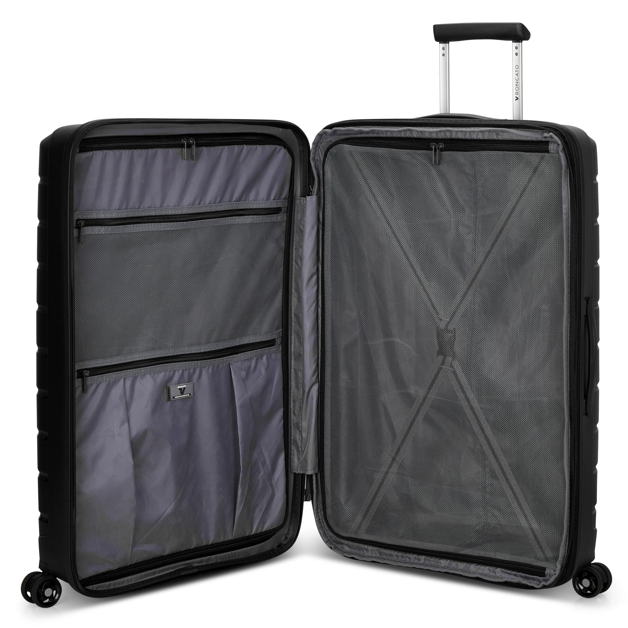 Roncato trolley grande in polipropilene "B-Flying" Nero 418181.01 NERO