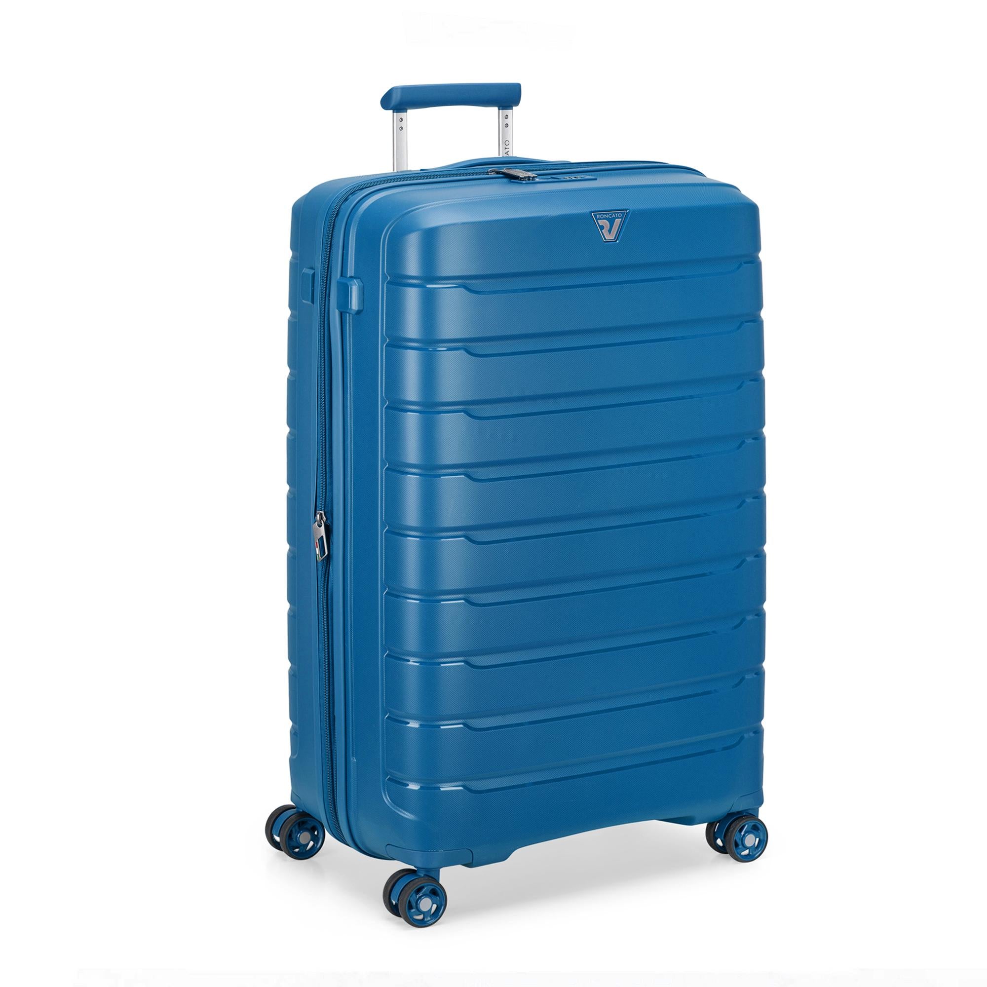 Roncato trolley grande in polipropilene "B-Flying" Azzurro 418181.88 DENIM