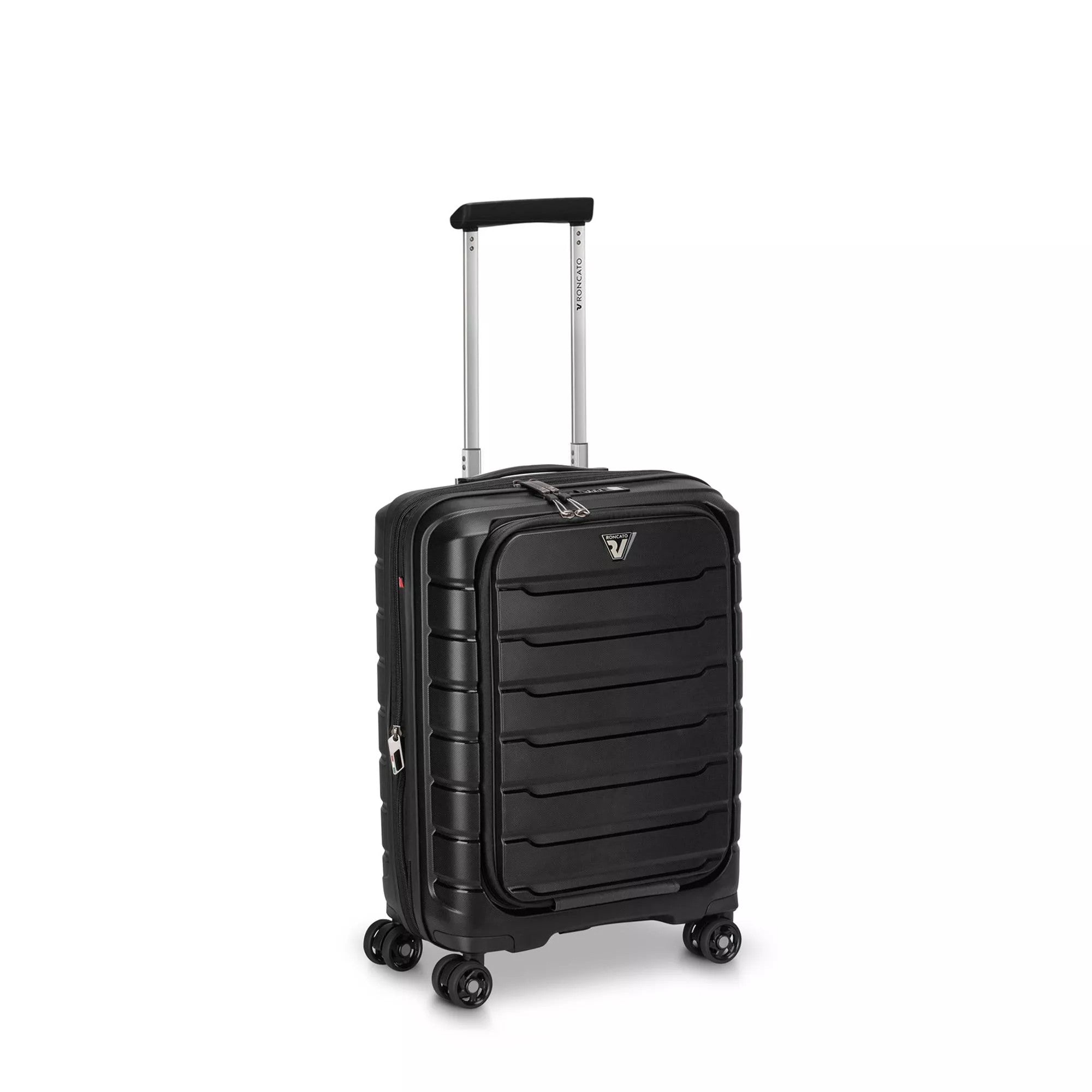 Roncato trolley cabina in polipropilene con porta pc "B-Flying" Nero 418184.01 NERO
