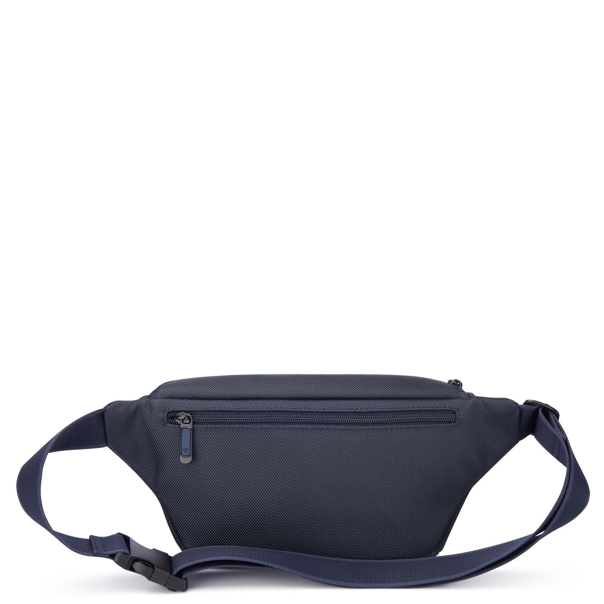 Roncato marsupio in tessuto ed ecopelle "Panama 4 Blu 400897.23