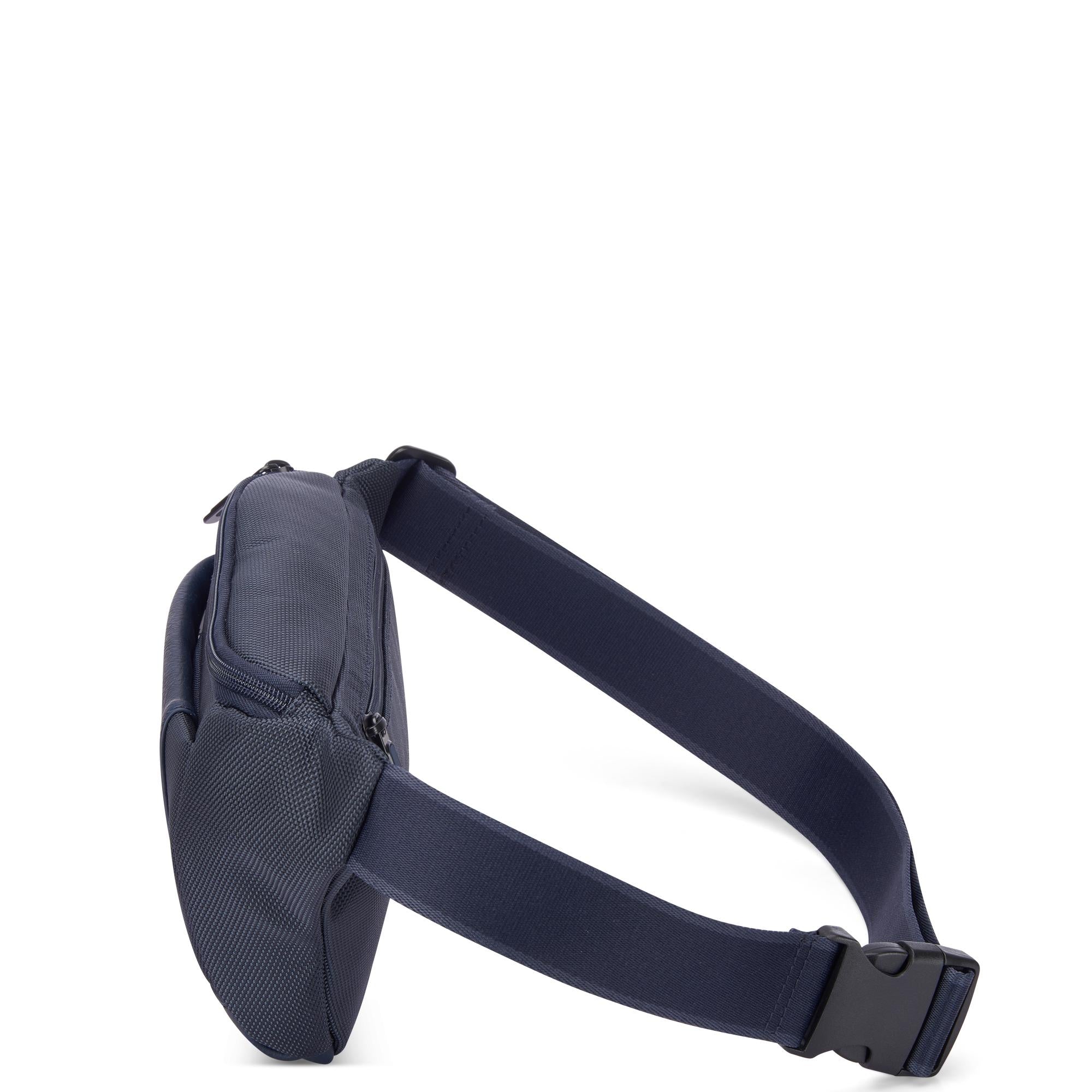 Roncato marsupio in tessuto ed ecopelle "Panama 4 Blu 400897.23