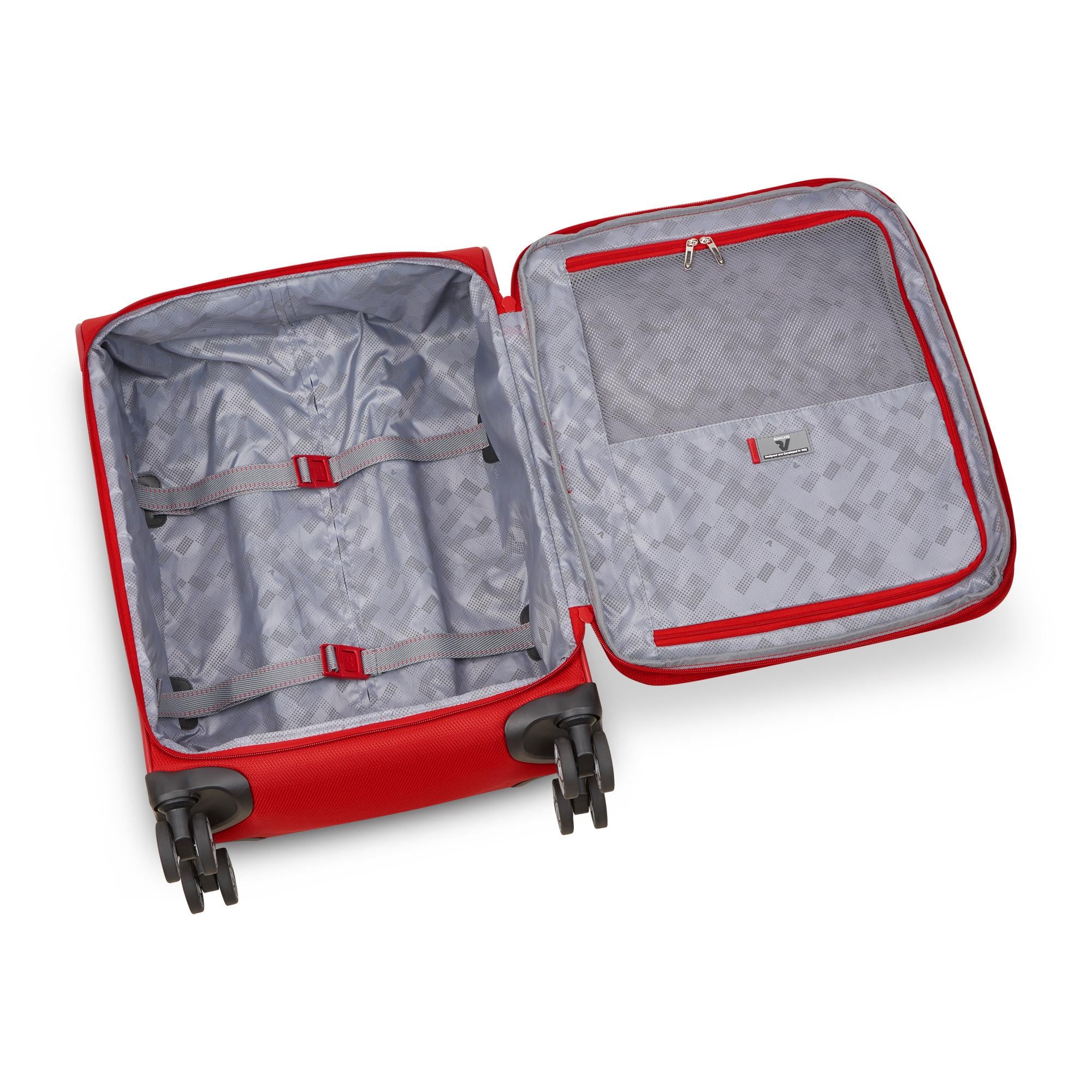 Roncato trolley cabina in tessuto "Ironik 2 Rosso 415303.09 ROSSO
