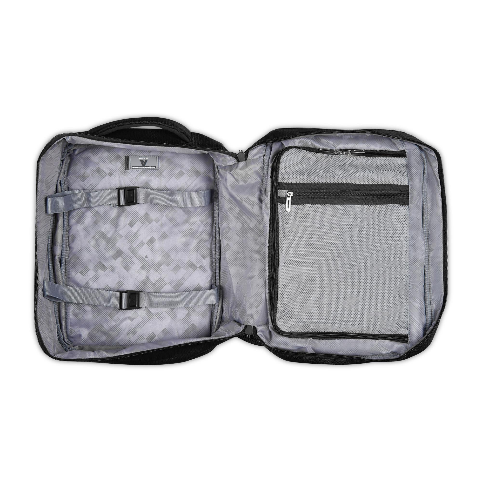 Roncato zaino in tessuto "Ironik 2 Nero 415336.01 NERO