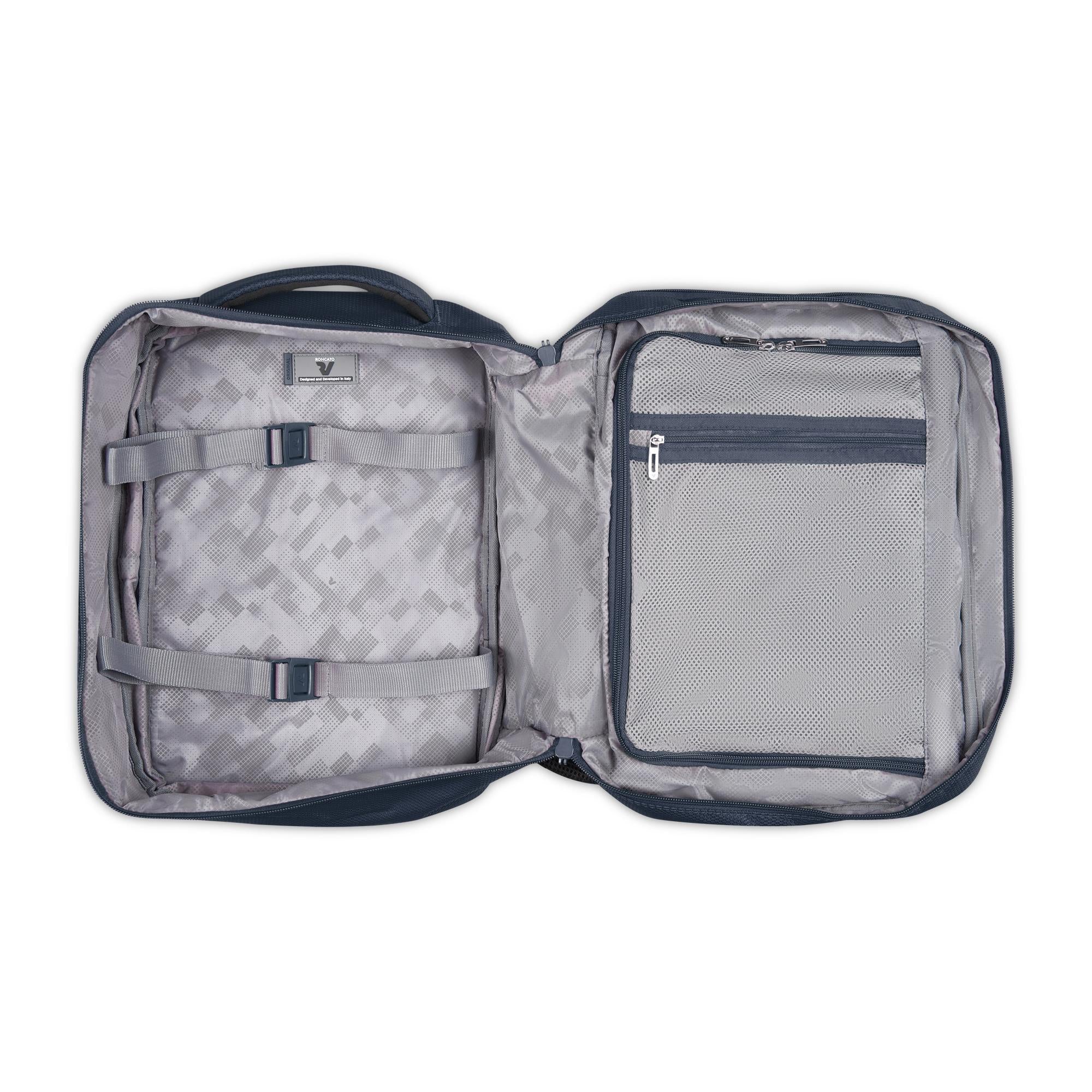 Roncato zaino in tessuto "Ironik 2 Blu 415336.23 BLU NOTTE