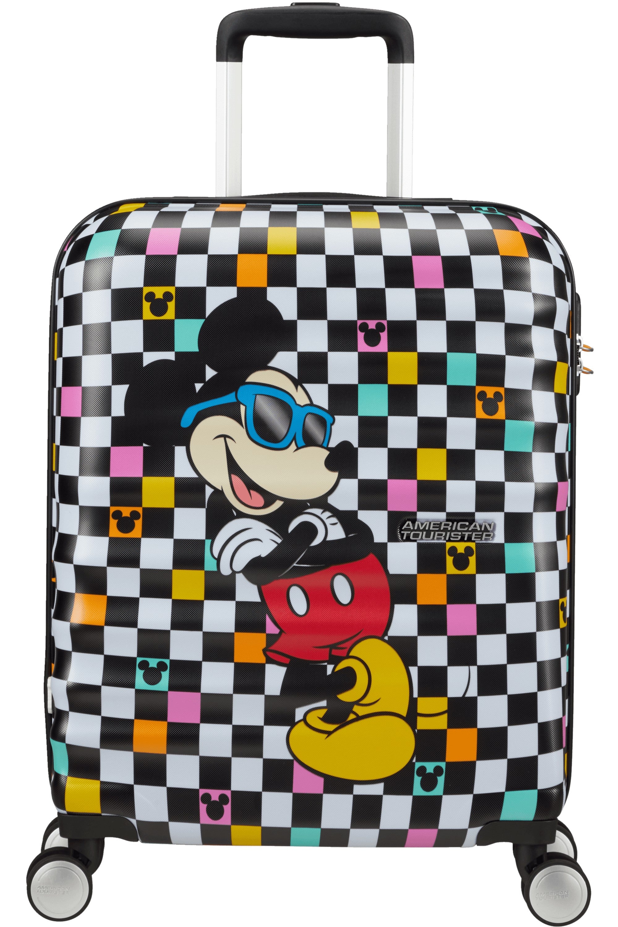 American Tourister trolley cabina in abs "Wavebreaker Disney" Multicolor 85667.A080 MICKEY CHECK