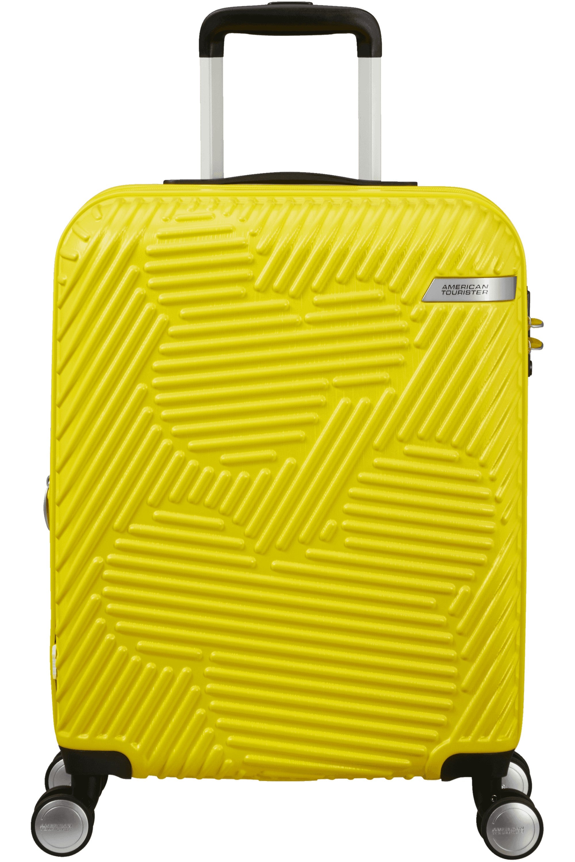 American Tourister trolley cabina in abs "Mickey Clouds" Giallo 147087.A100 ELECTRIC LIMO