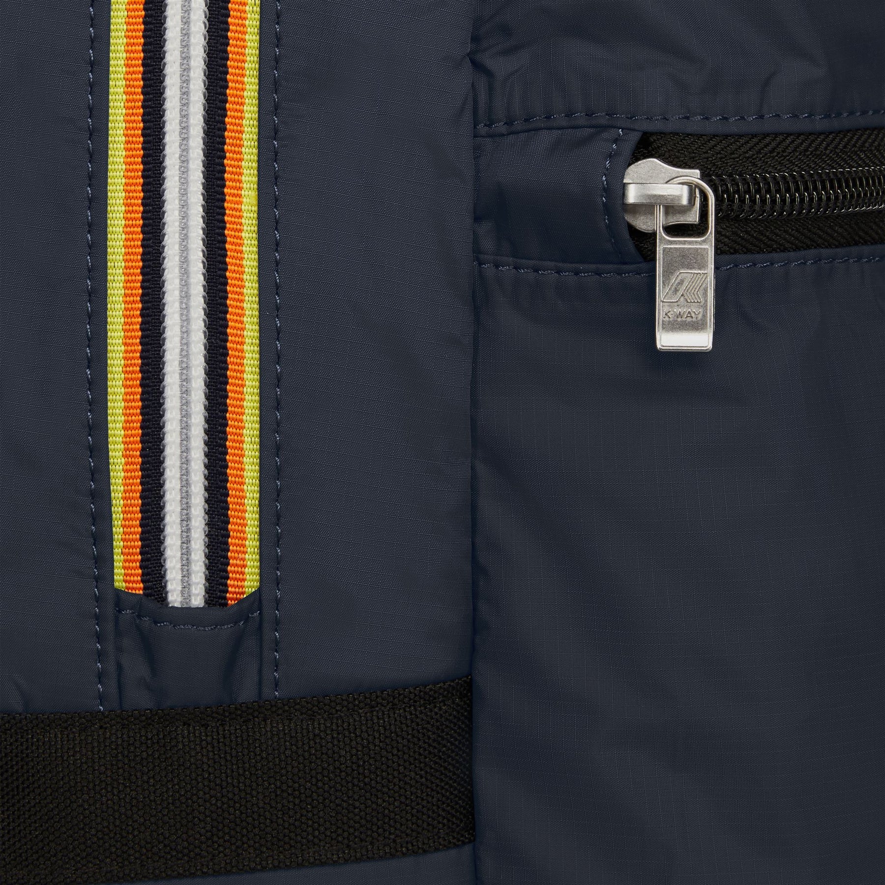 KWay zaino in tessuto "Laon" Blu LAON.BLUE DEPHT