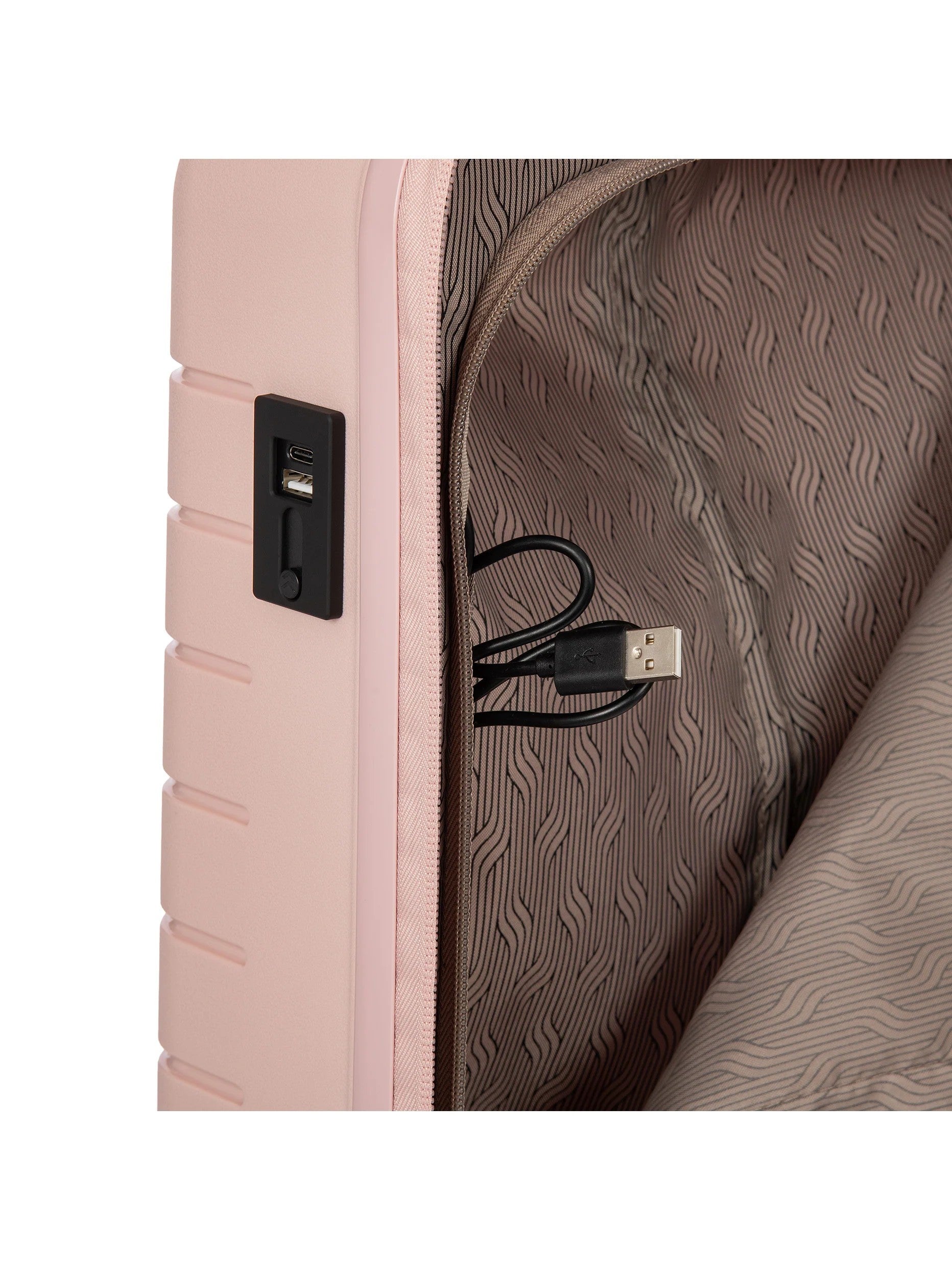 Bric's trolley cabina espandibile in polipropilene "Ulisse" Rosa B1Y08430.254 ROSA