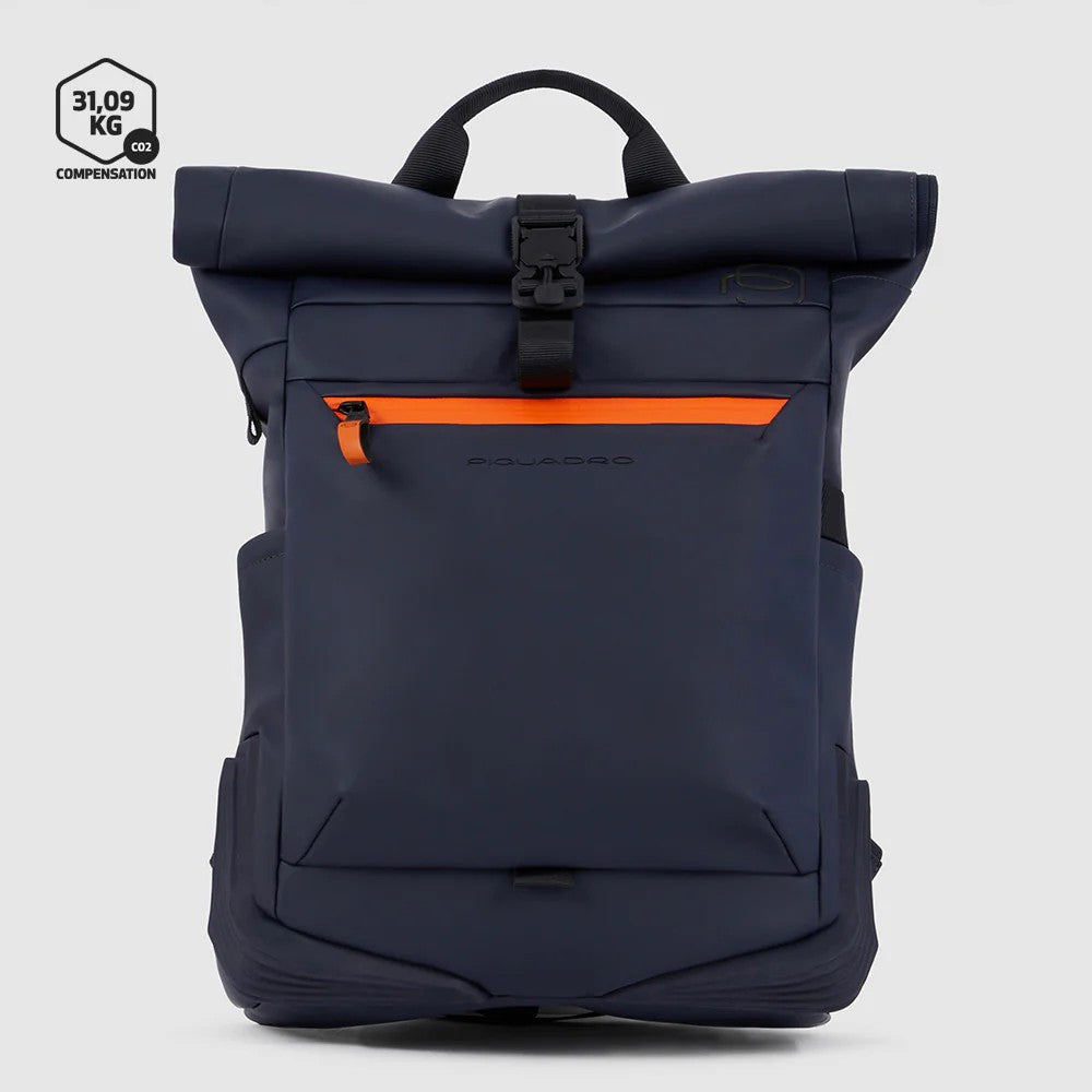 Piquadro zaino in tessuto "C2O" Blu CA6291C2OW.BLU