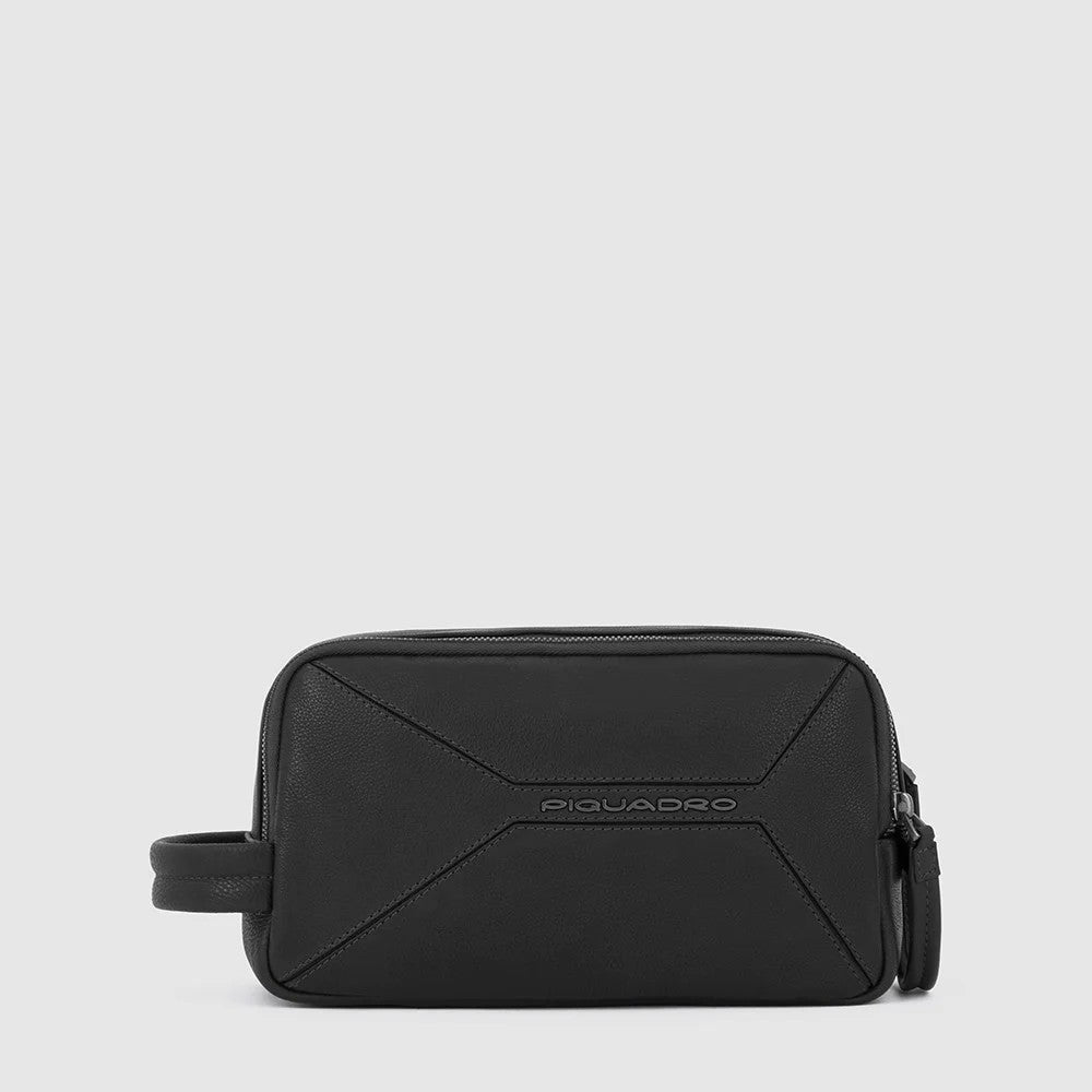 Piquadro borsello in pelle "Rhino" Nero BY6021W118.N