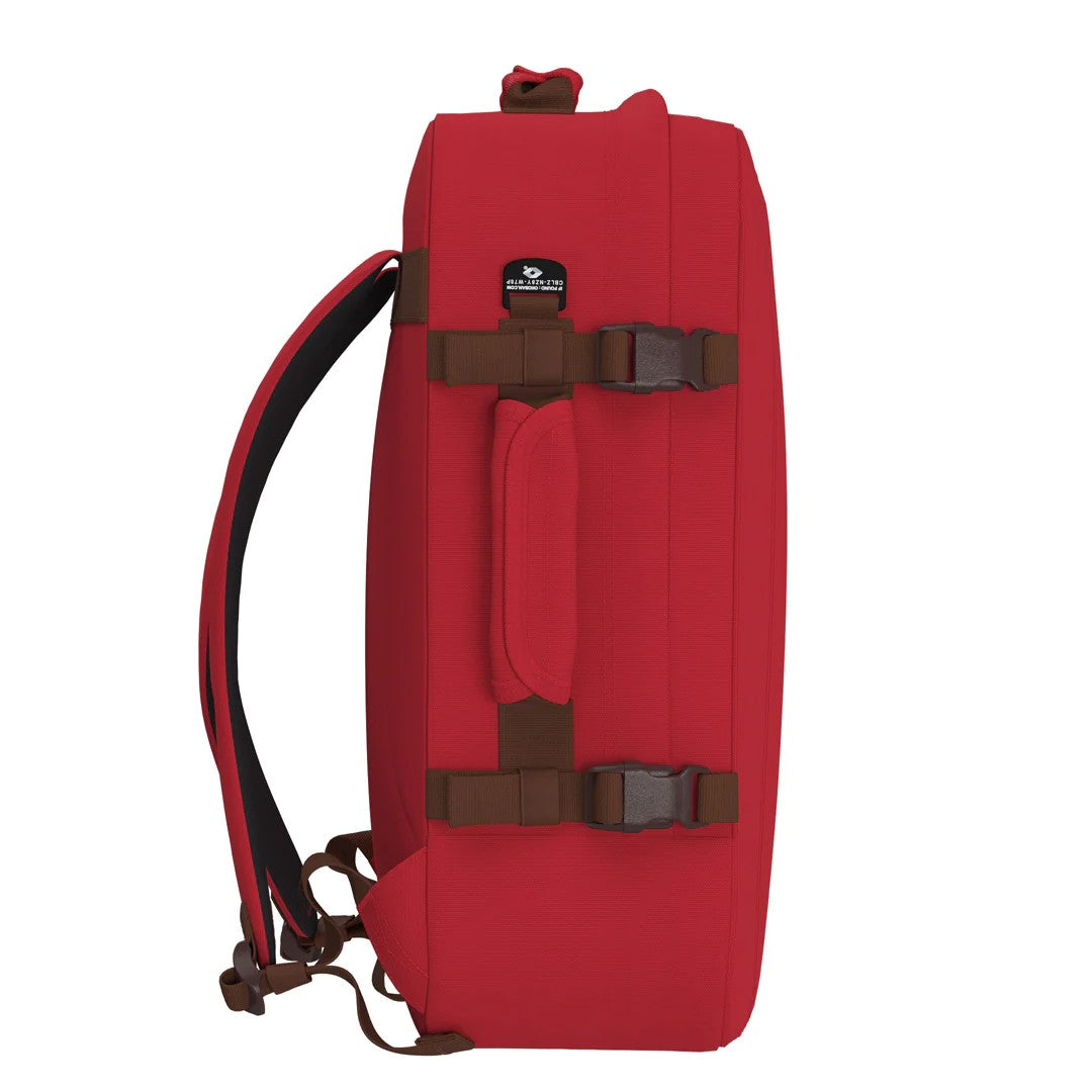 Cabin Zero zaino 44L da viaggio in tessuto "Classic" Rosso CZ06.2303 LONDON RED