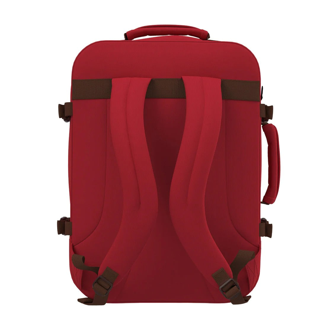 Cabin Zero zaino 44L da viaggio in tessuto "Classic" Rosso CZ06.2303 LONDON RED