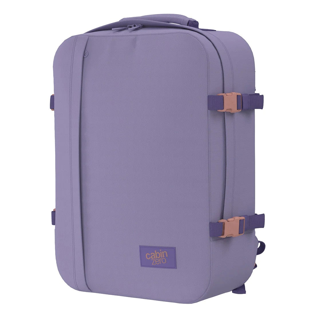 Cabin Zero zaino 44L da viaggio in tessuto "Classic" Viola CZ06.2304 SMOKEY VIOLET