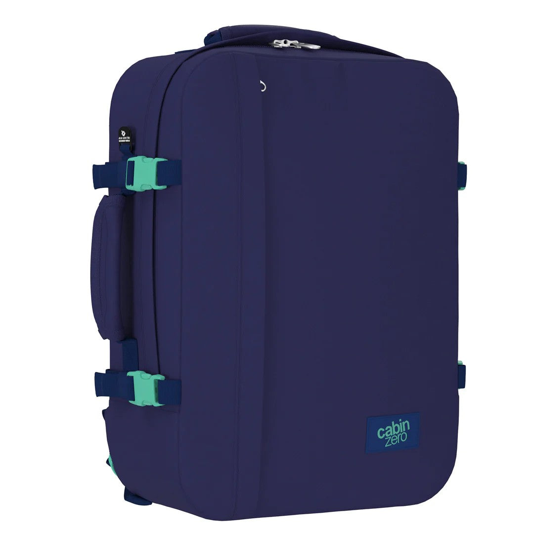 Cabin Zero zaino 44L da viaggio in tessuto "Classic" Blu CZ06.2305 DEEP OCEAN