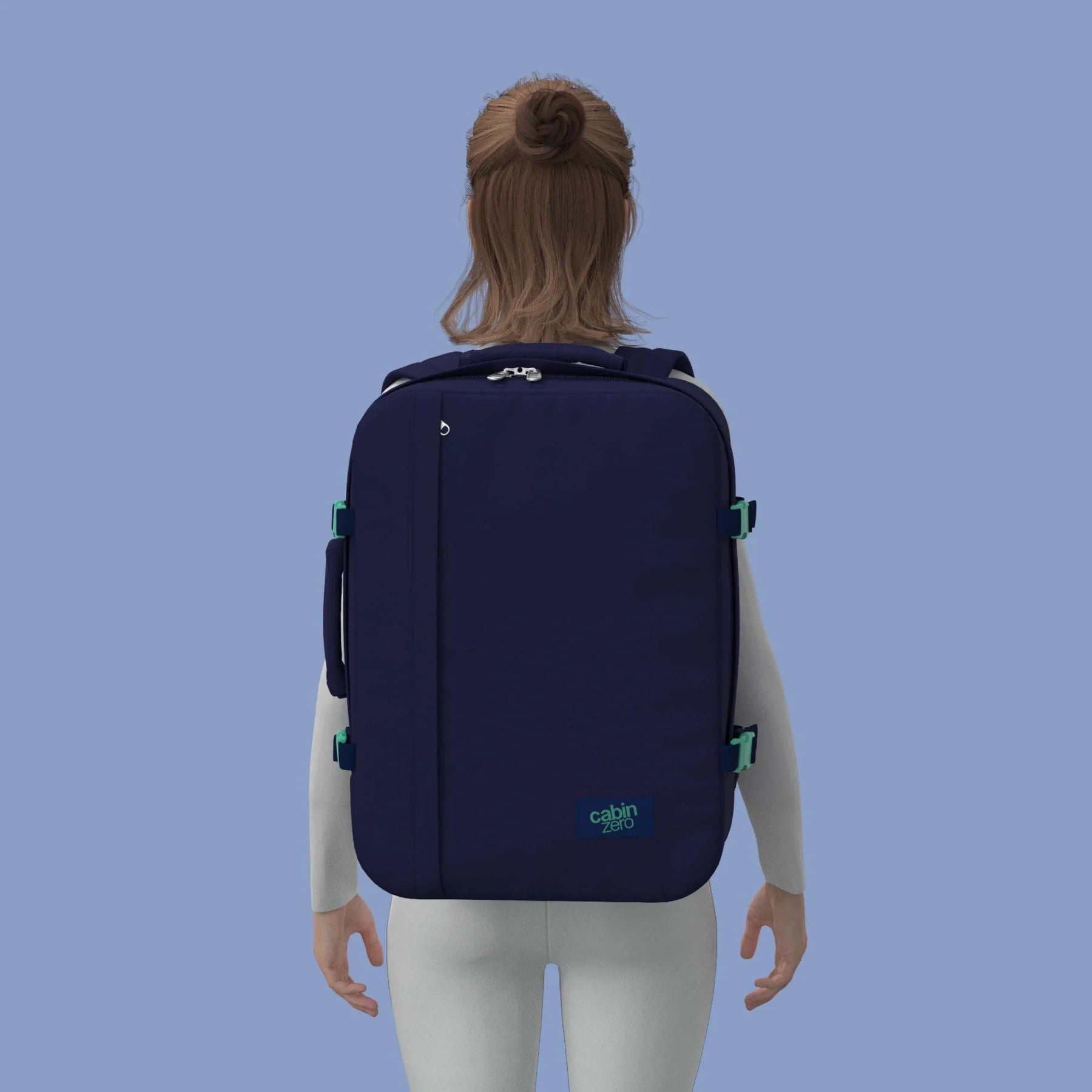 Cabin Zero zaino 44L da viaggio in tessuto "Classic" Blu CZ06.2305 DEEP OCEAN
