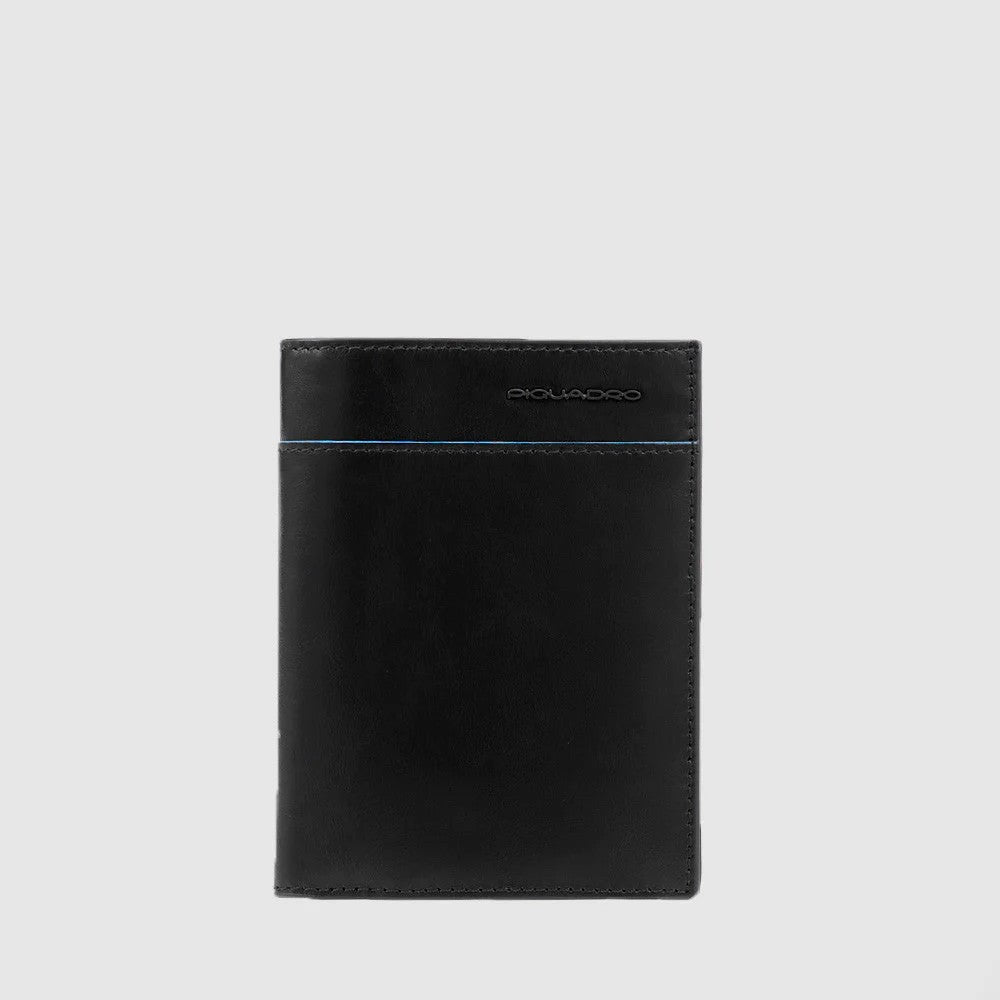 Piquadro porta documenti in pelle "Blue Square Revamp" Nero PU1393B2VR.N