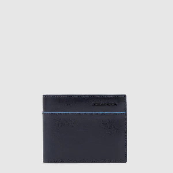 Piquadro portafogli in pelle "Blue Square Revamp" PU4188B2VR.BLU