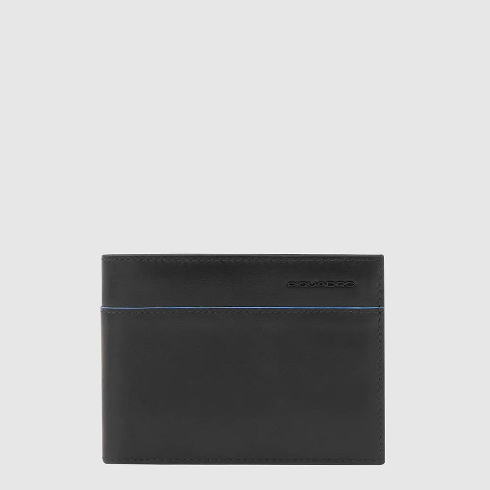 Piquadro portafogli in pelle "Blue Square Revamp" Nero PU6190B2VR.N