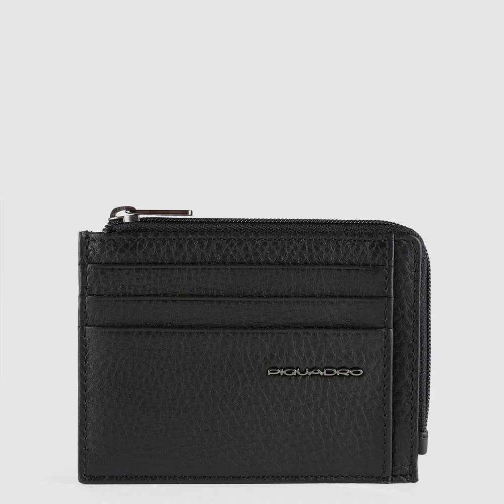 Piquadro porta carte di credito in pelle "Modus Special" Nero PP4822MOSR.N