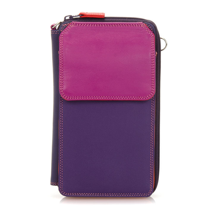 Mywalit porta cellulare in pelle "Classic" Multicolor 1220.75 SANGRIA MULTI