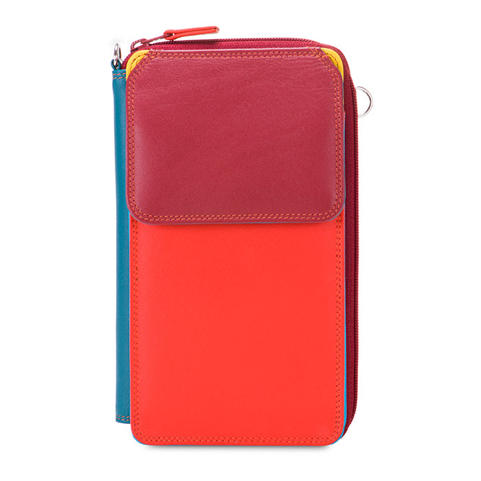 Mywalit porta cellulare in pelle "Classic" Multicolor 1220.163 VESUVIO