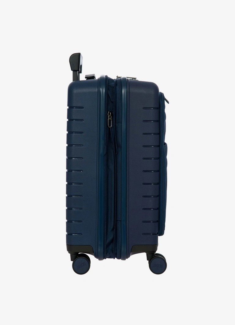 Bric's trolley cabina espandibile in polipropilene "Ulisse" Blu B1Y08428.050 OCEANO