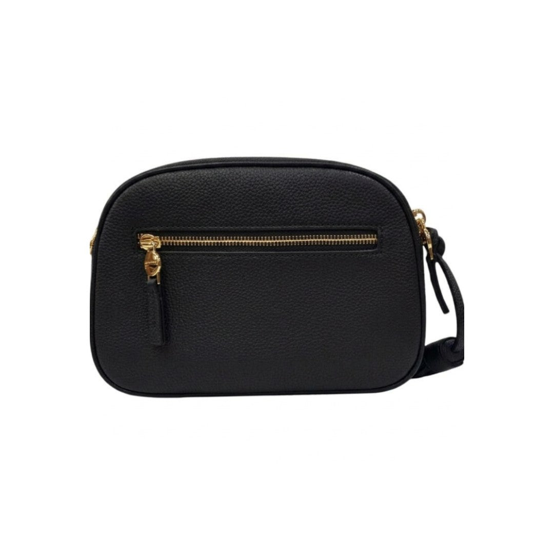 Nannini borsa a tracolla in pelle "Salge" Nero 18037.NERO