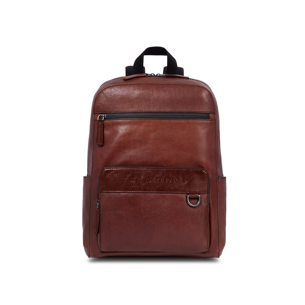 The Bridge zaino in pelle "Damiano" Marrone 063403EX.1A