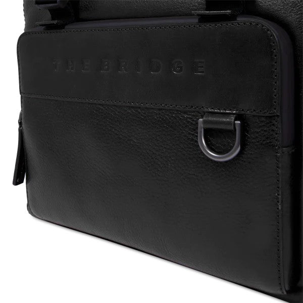 The Bridge zaino in pelle "Damiano" Nero 063423EX.7R
