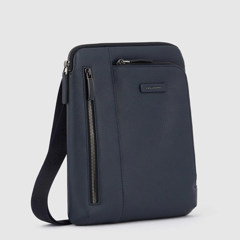 Piquadro borsello in pelle "Modus Special" Blu CA1816MOS.BLU