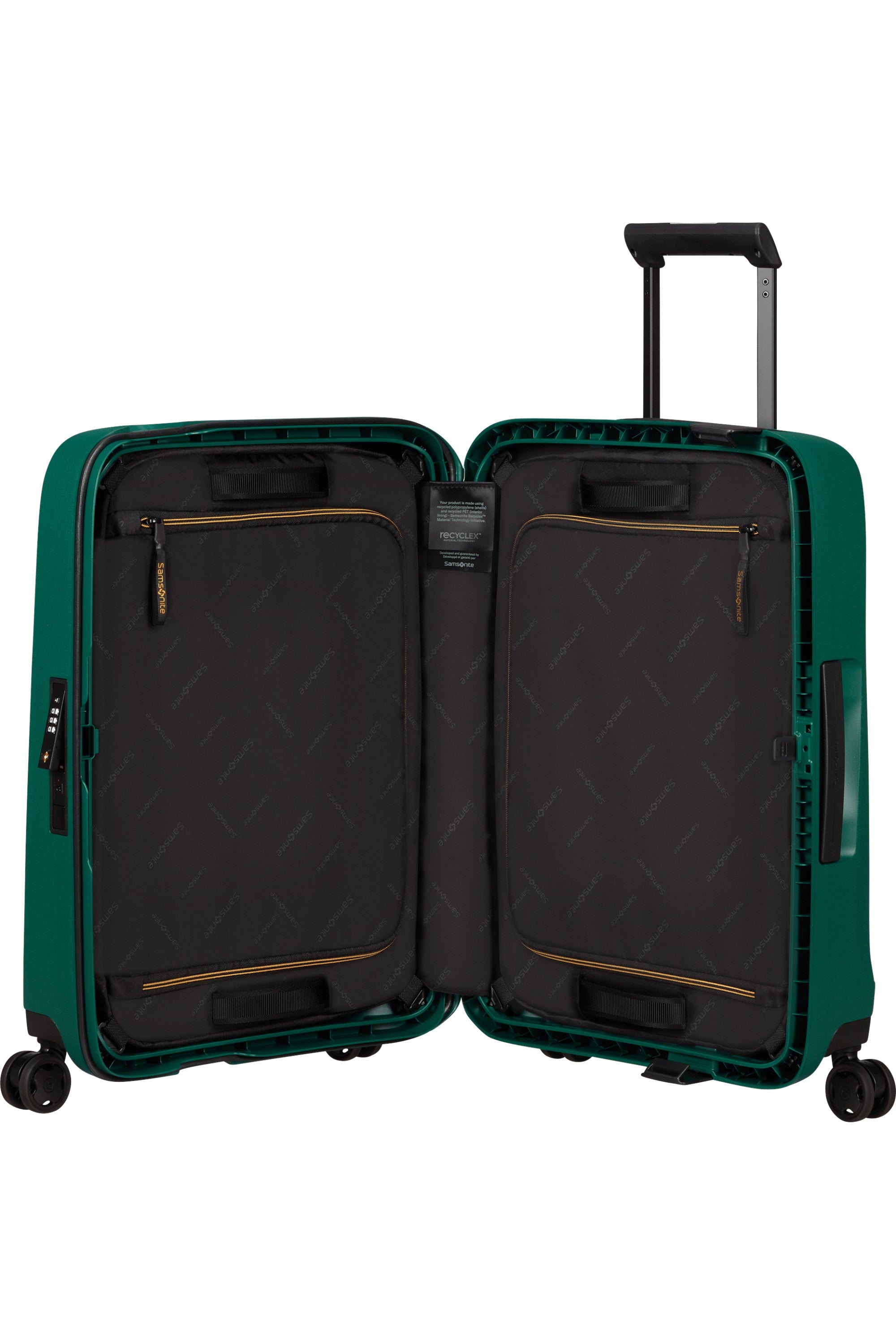 Samsonite trolley cabina in polipropilene "Essens" Verde 146909.4705 ALPINE GREEN