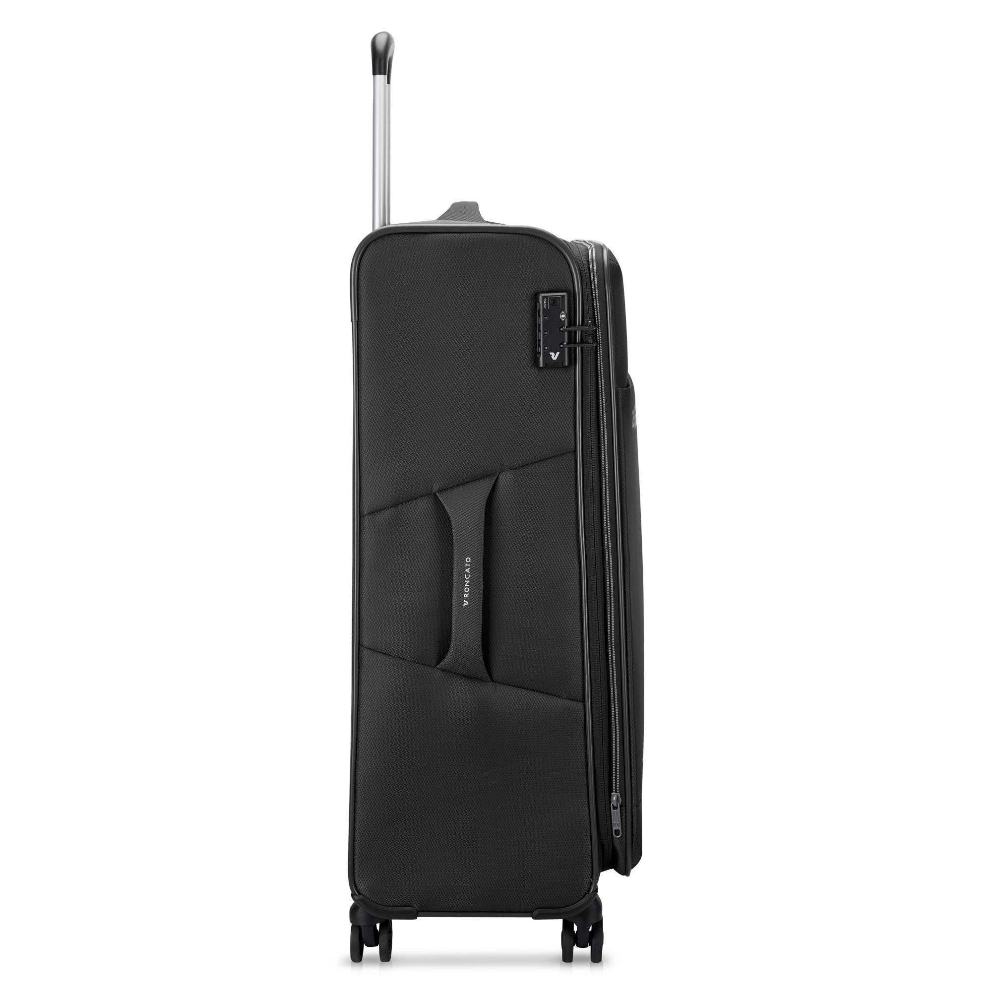 Roncato trolley grande in tessuto "Jazz" Nero 414641.01 NERO