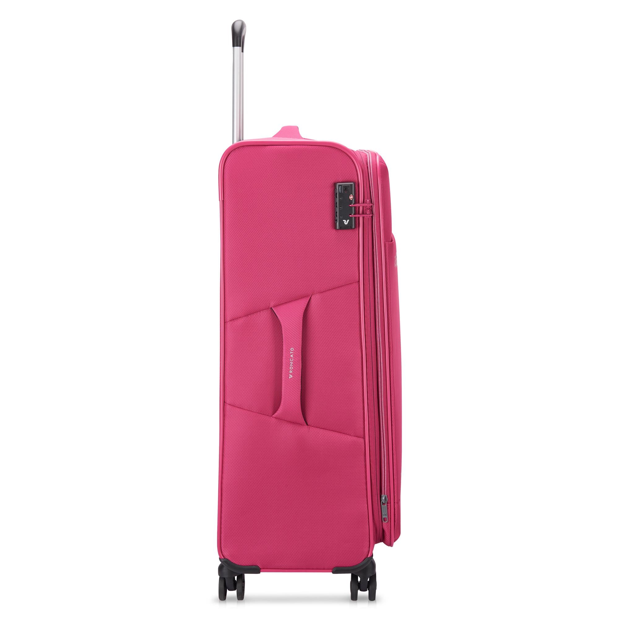 Roncato trolley grande in tessuto "Jazz" Fucsia 414641.19 MAGENTA
