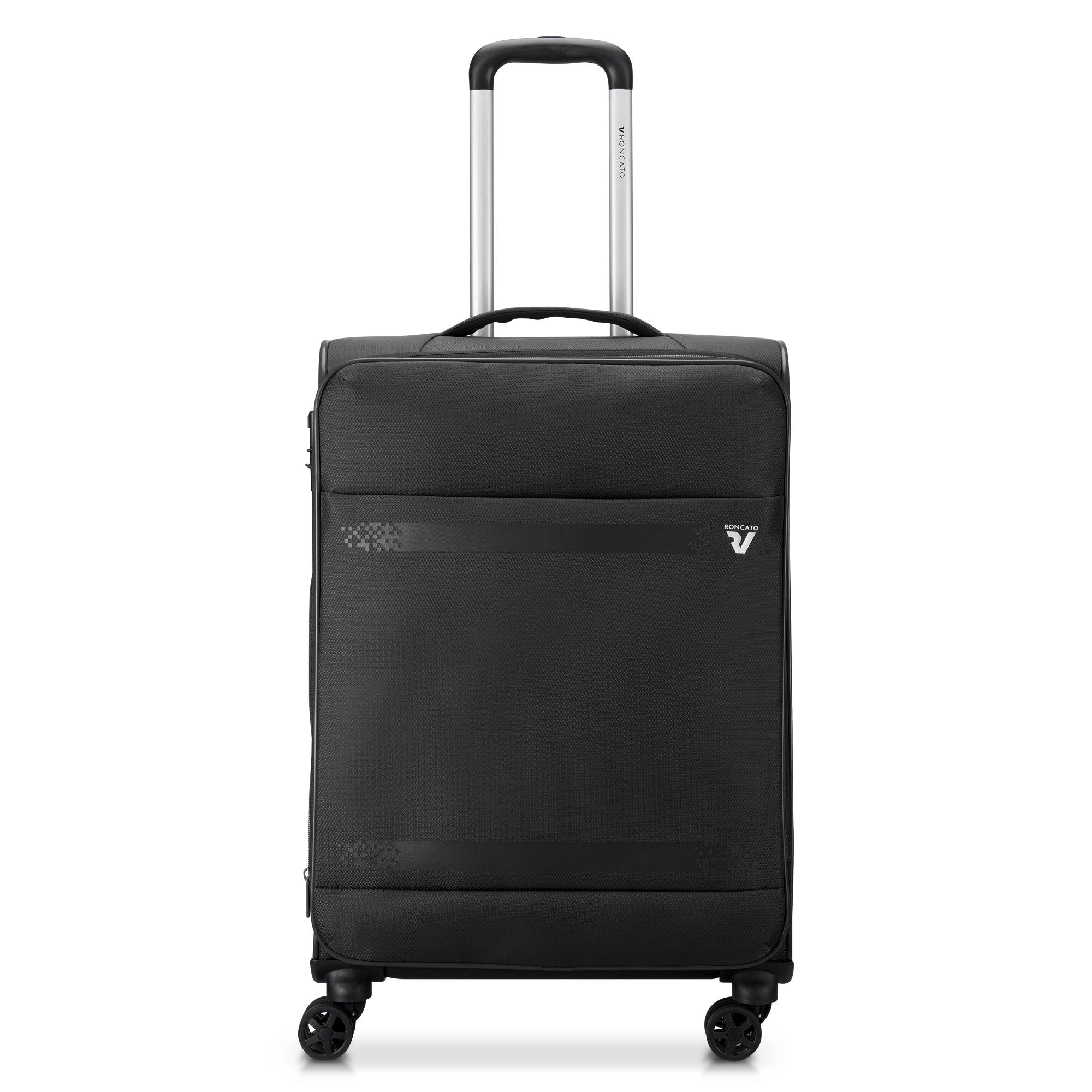 Roncato trolley medio in tessuto "Jazz" Nero 414642.01 NERO