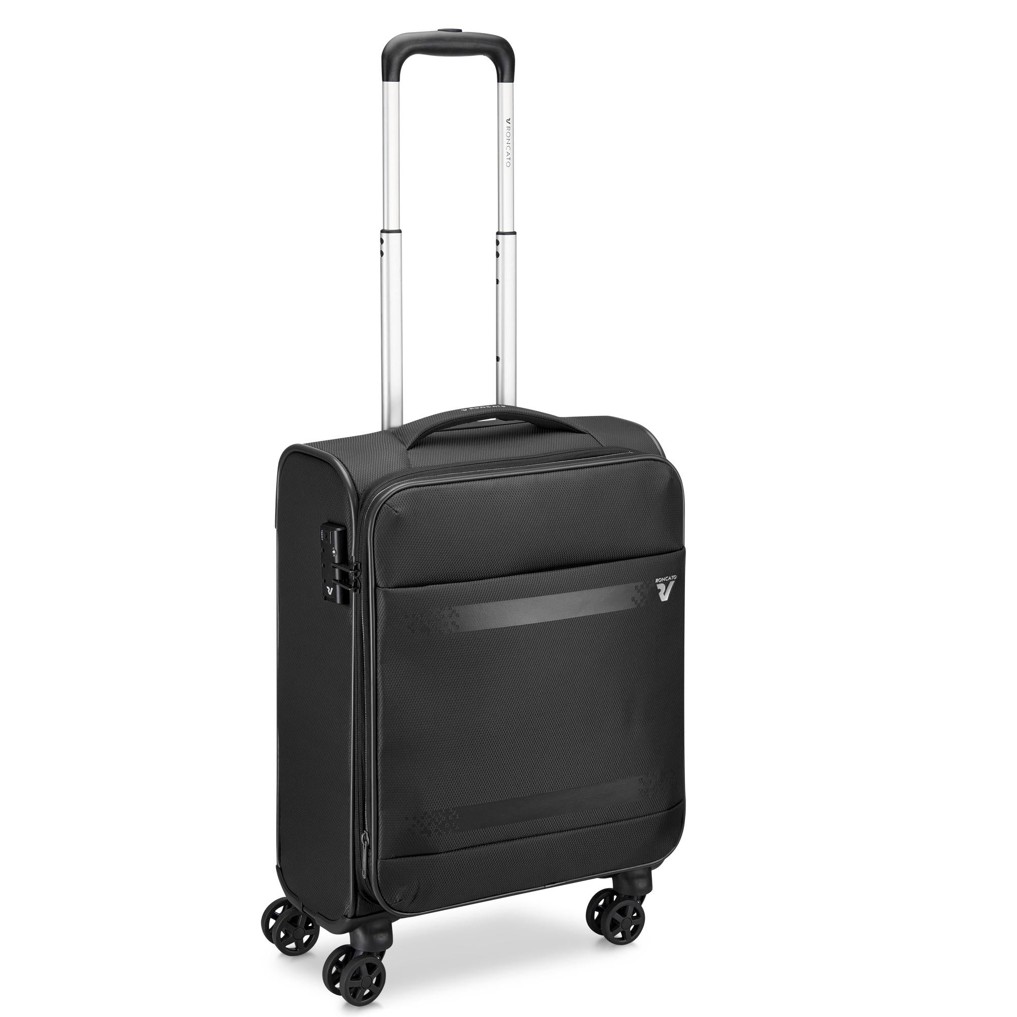 Roncato trolley cabina in tessuto "Jazz" Nero 414643.01 NERO
