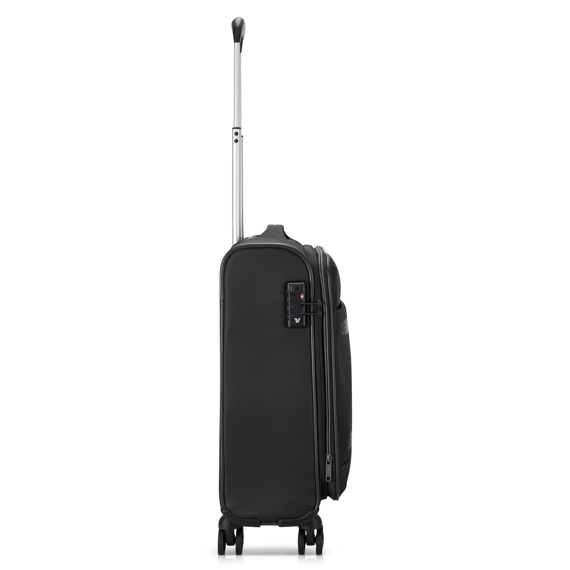 Roncato trolley cabina in tessuto "Jazz" Nero 414643.01 NERO