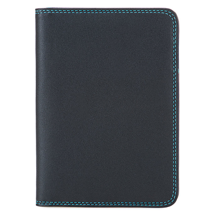 Mywalit porta passaporto in pelle "Classic" Multicolor 5000.4 BLACK/PACE