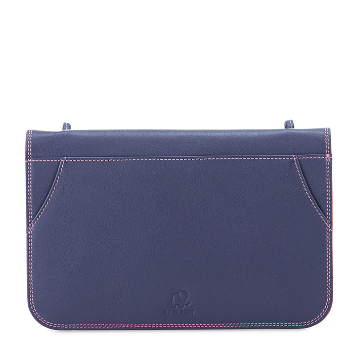 Mywalit portafogli con tracolla in pelle "Classic" Multicolor 5003.75 SANGRIA MULTI