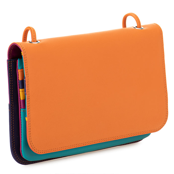 Mywalit portafogli con tracolla in pelle "Classic" Multicolor 5003.115 COPACABANA