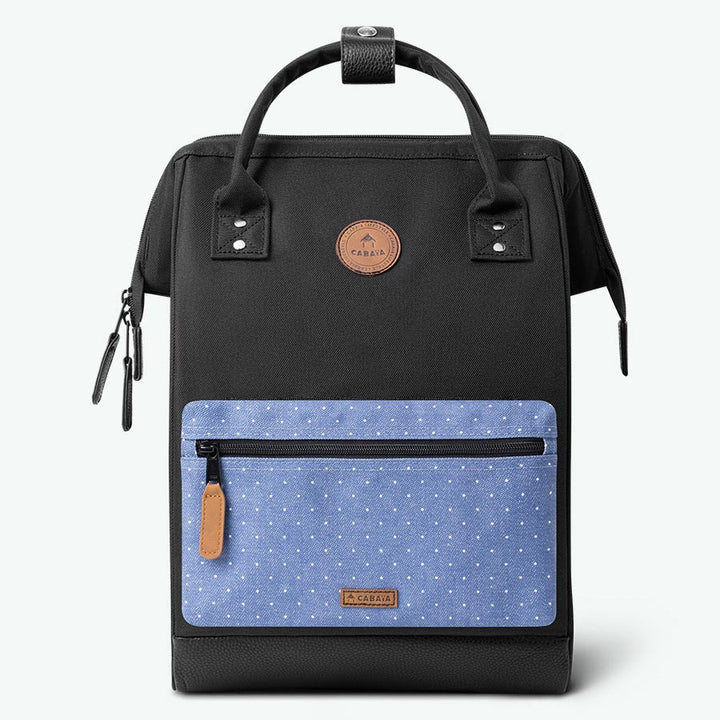 CABAIA zaino in tessuto "Adventurer" Nero ADV-M.360 BERLIN