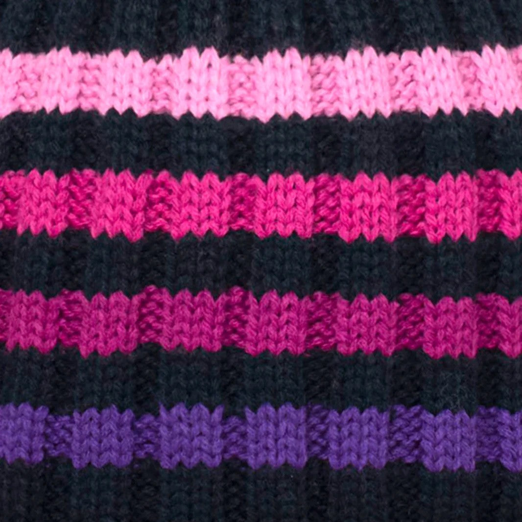 CABAIA cappello in poliestere "Pompom" Viola ELEPHANTINI.PURPLE