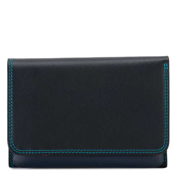 Mywalit portafogli in pelle "Classic" Multicolor 1278.4 BLACK/PACE