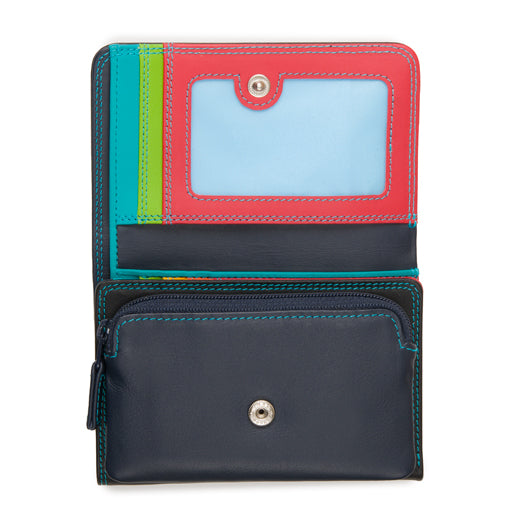 Mywalit portafogli in pelle "Classic" Multicolor 1278.4 BLACK/PACE