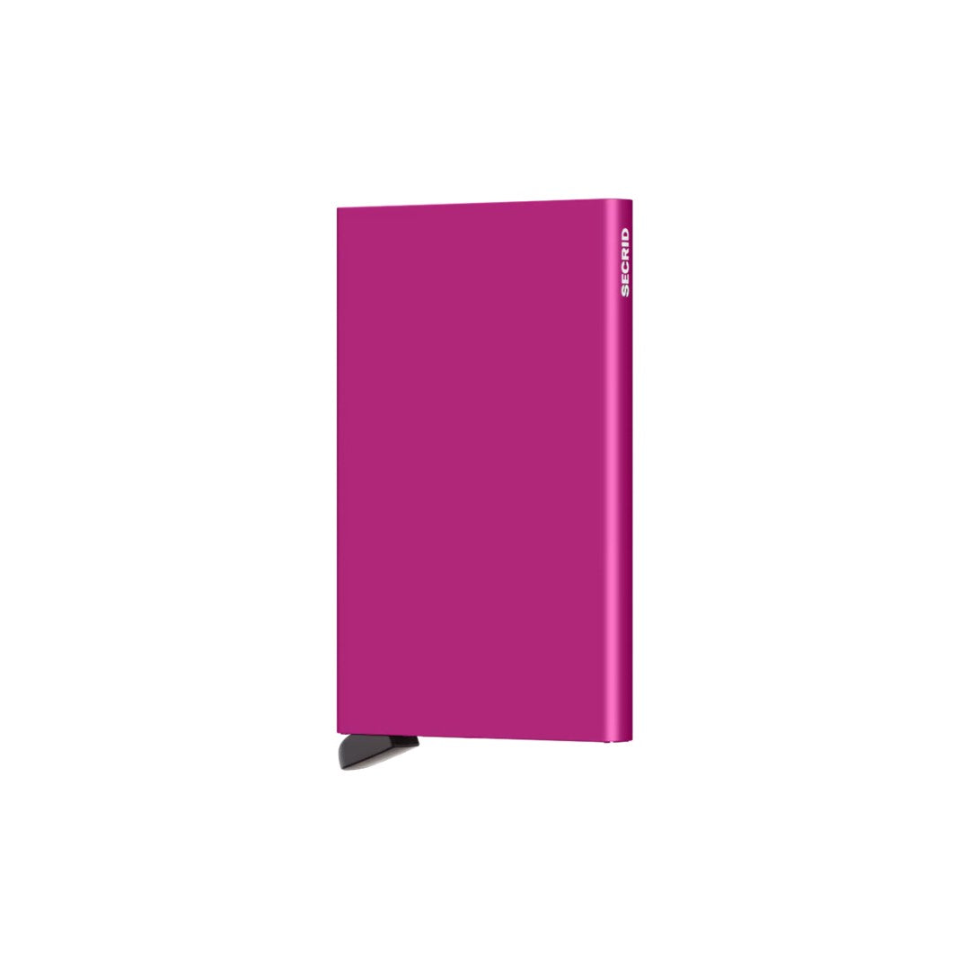 Secrid porta carte di credito in alluminio "Cardprotector" Fucsia C.FUCHSIA