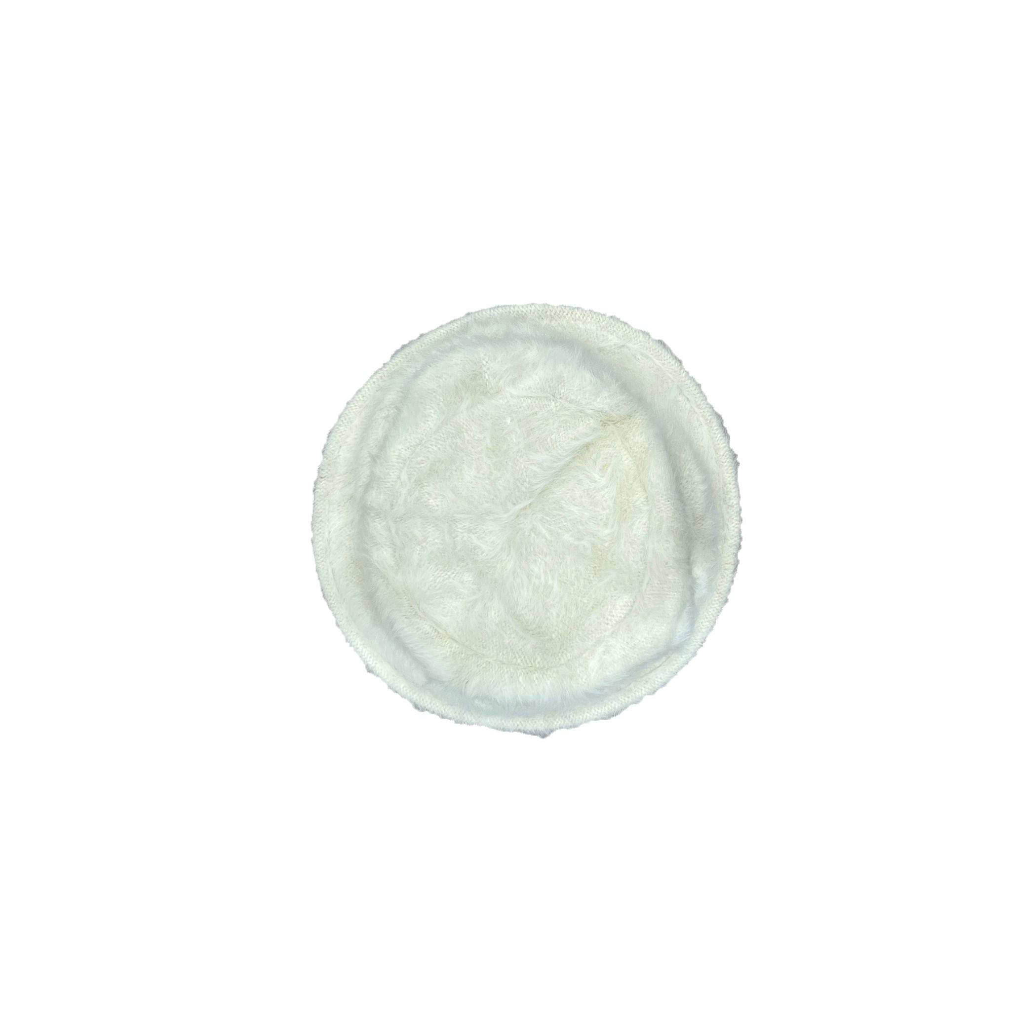 Kopka cappello in angora "Hat" Bianco ANGORA HAT.OFF WHITE