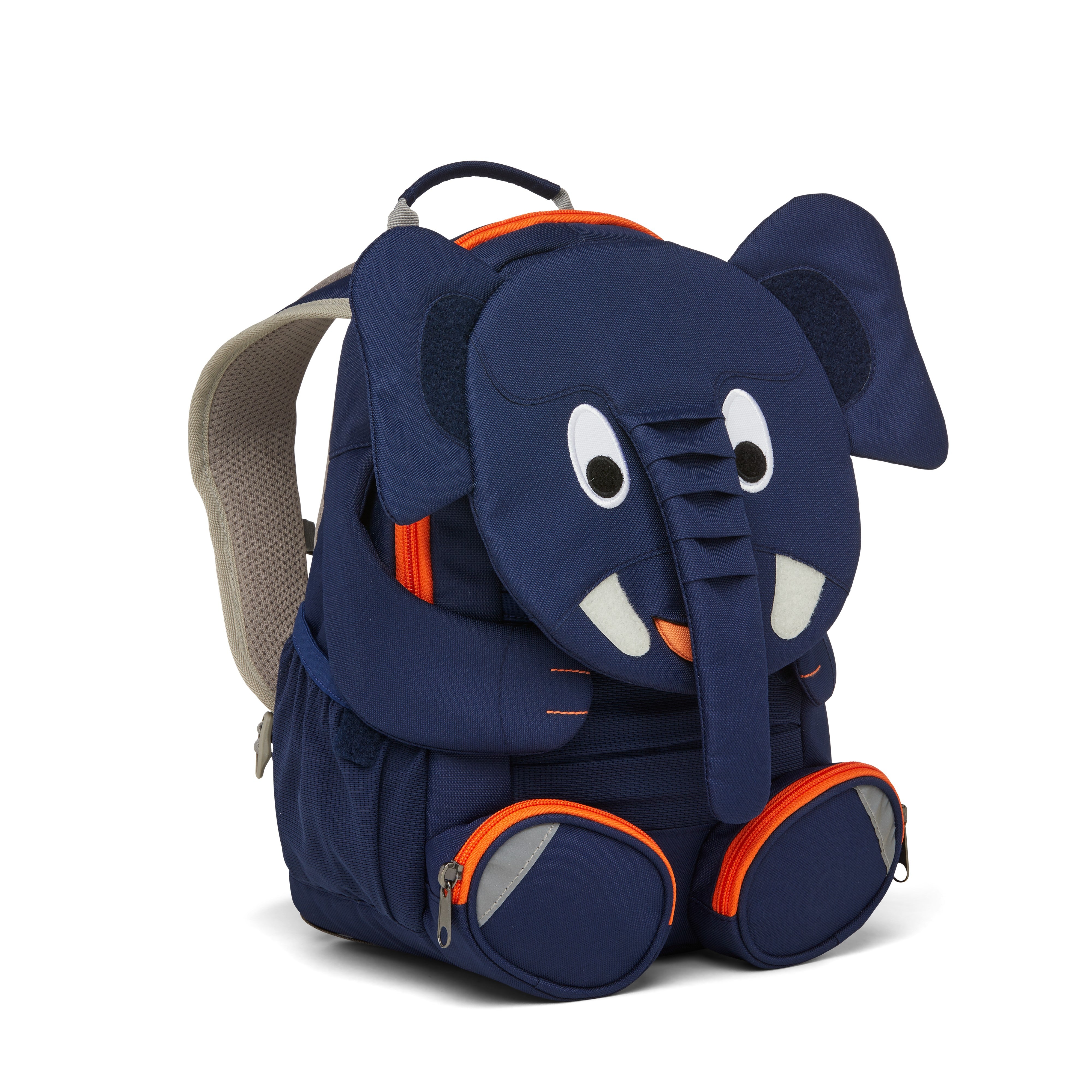 Affenzahn zainetto kids in tessuto Blu GRANDE AMICO.ELEFANTE