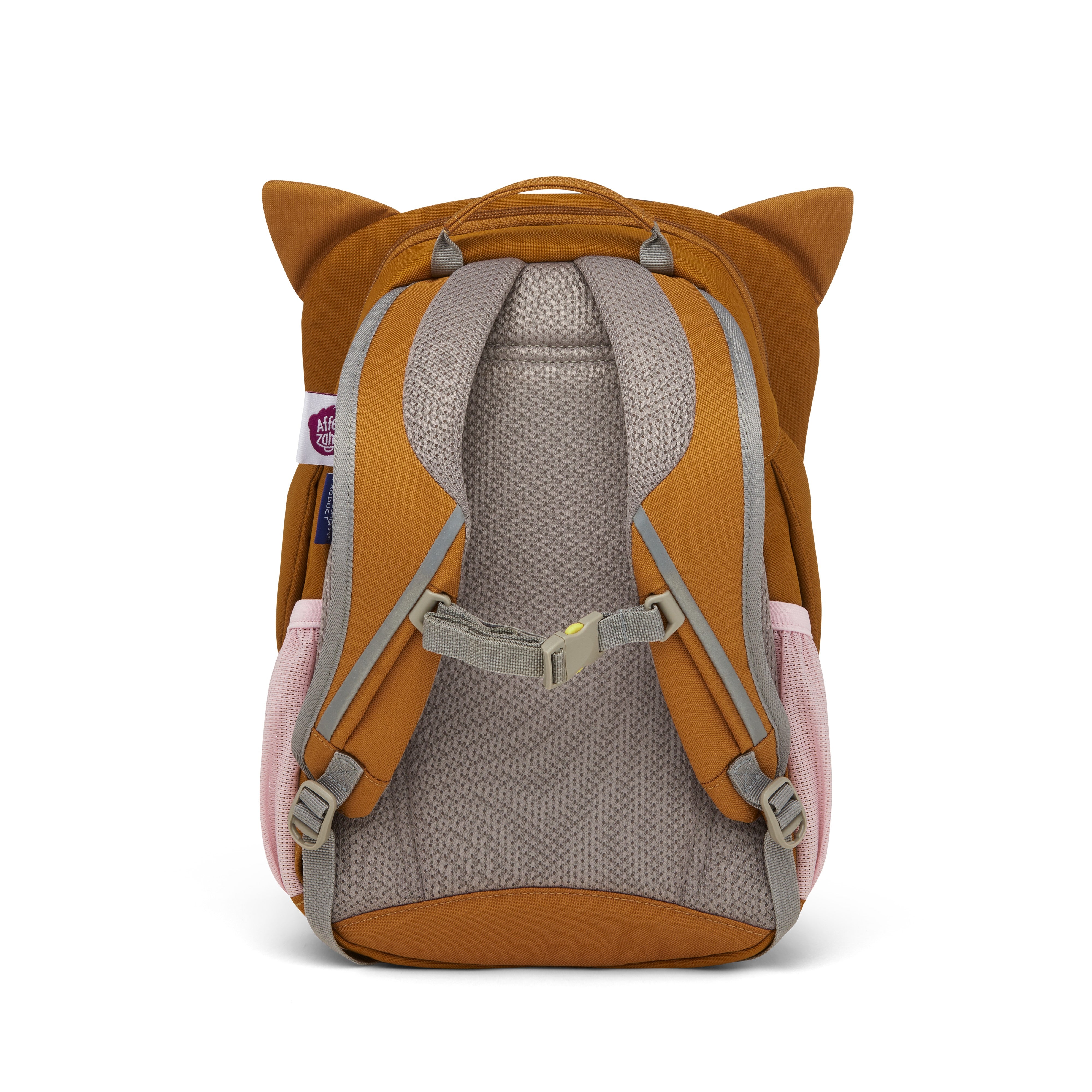 AFFENZAHN zainetto kids in tessuto Beige GRANDE AMICO.GATTO