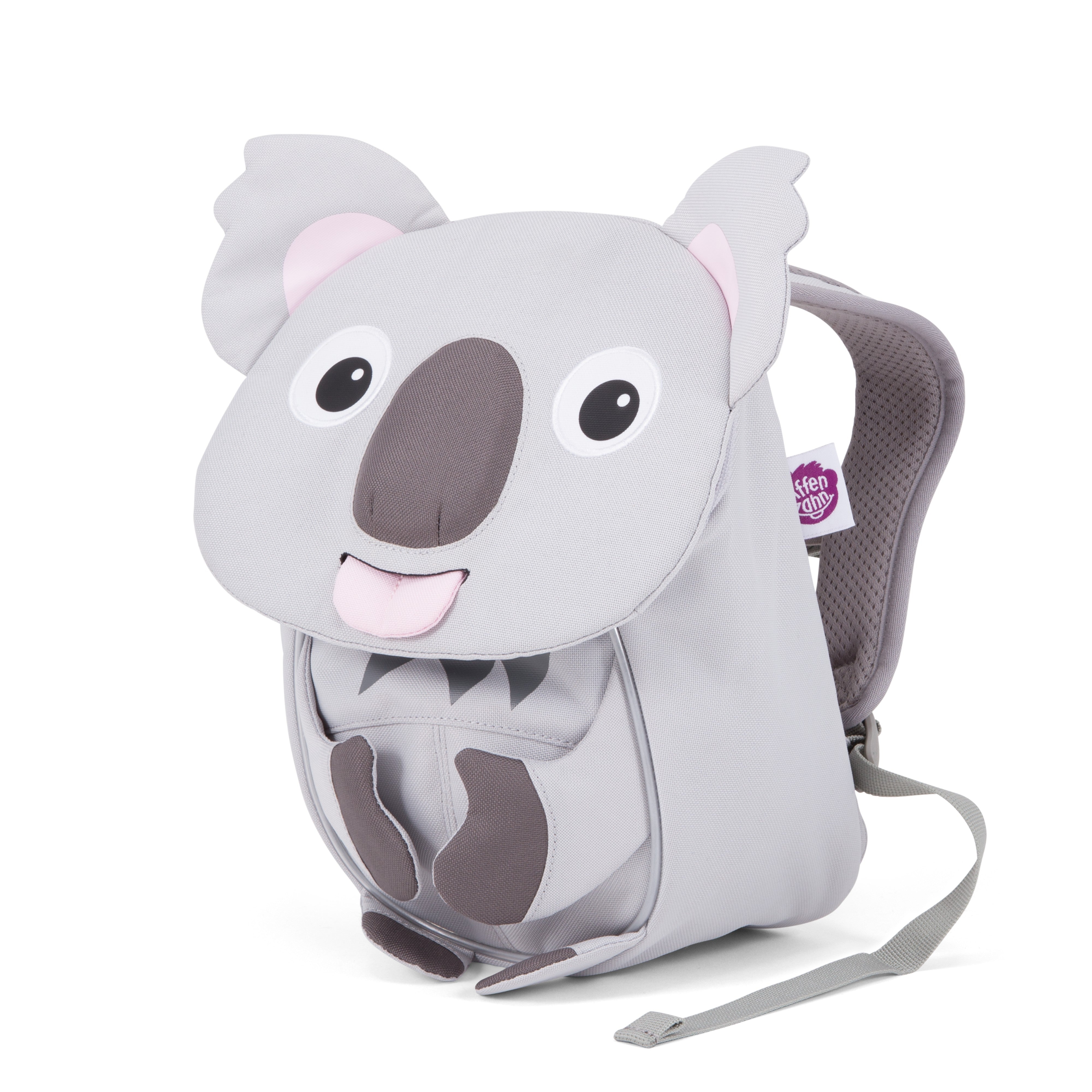 AFFENZAHN zainetto kids in tessuto Grigio PICCOLO AMICO.KOALA