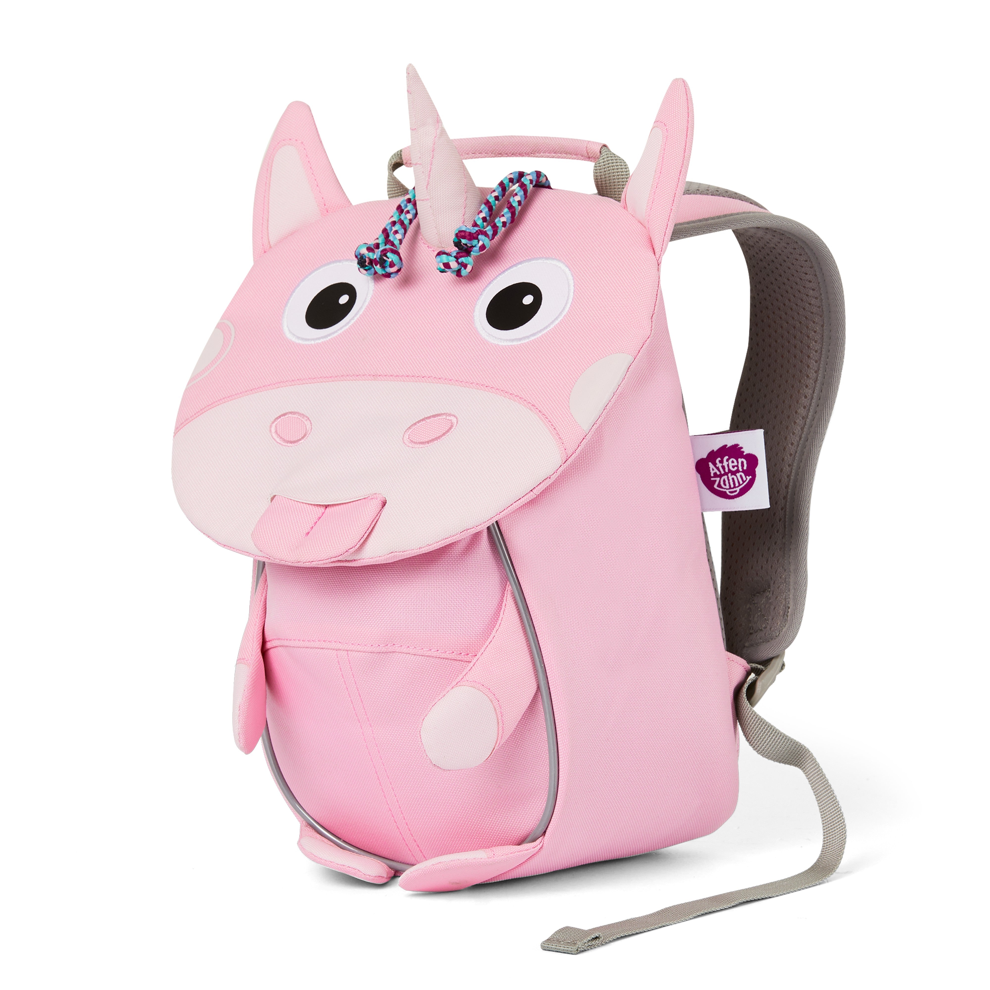 Affenzahn zainetto kids in tessuto Rosa PICCOLO AMICO.UNICORNO