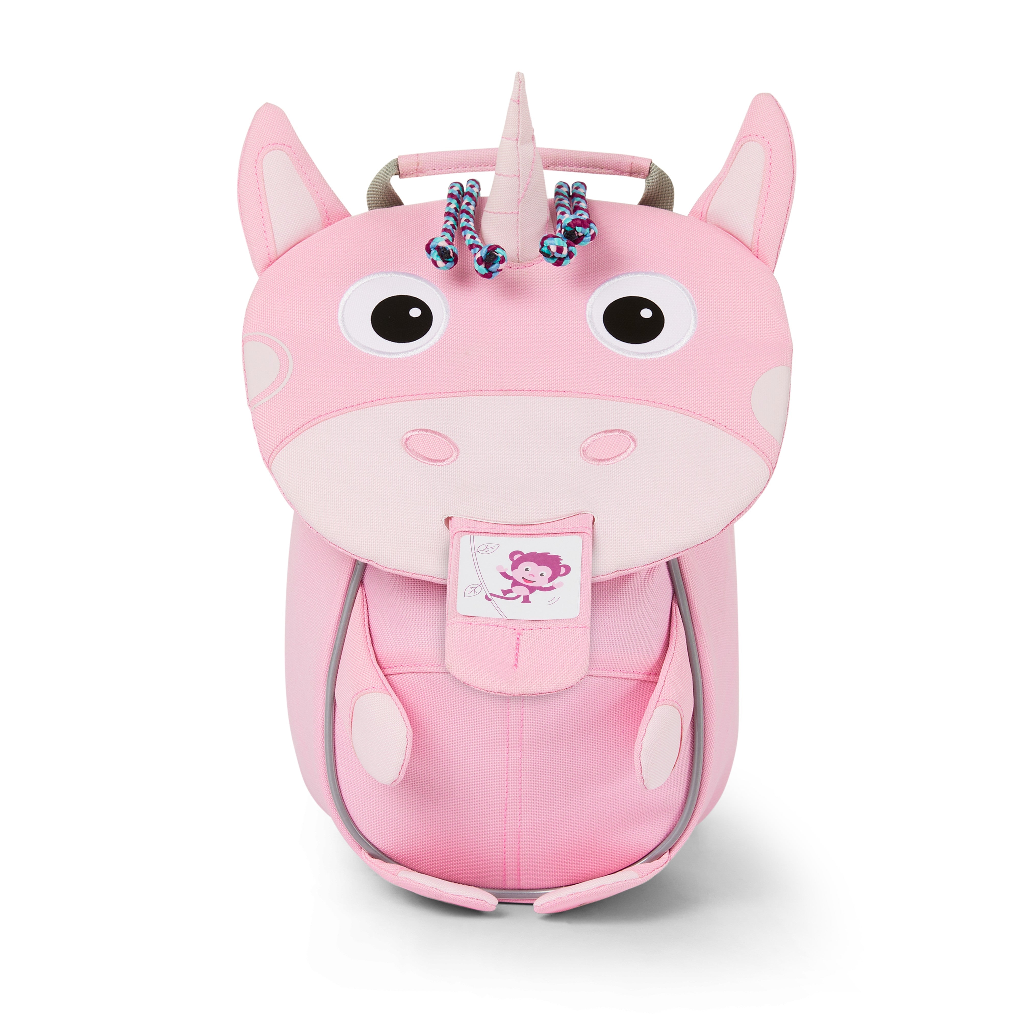 Affenzahn zainetto kids in tessuto Rosa PICCOLO AMICO.UNICORNO